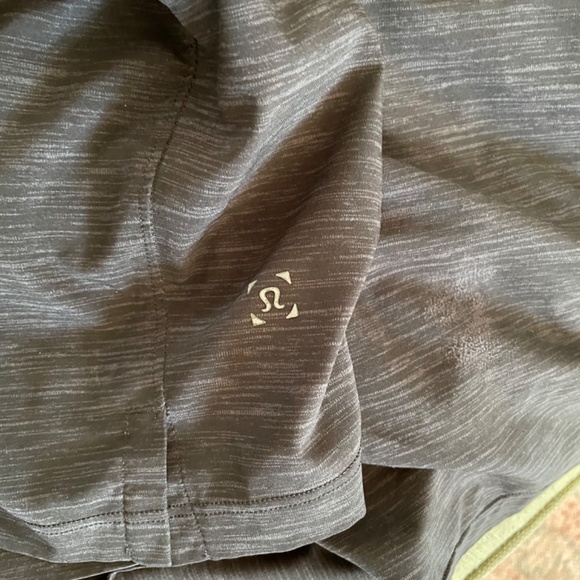Lululemon T.H.E. Short 7” linerless XL - Heathered Black - Picture 2 of 5
